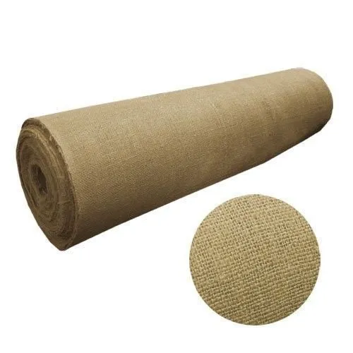 100 Yards Roll 40" W 10 Oz Burlap Premium Natural Vintage Jute Fabric Upholstery"