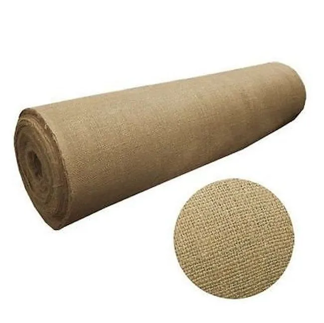 100 Yards Roll 40" W 10 Oz Burlap Premium Natural Vintage Jute Fabric Upholstery"