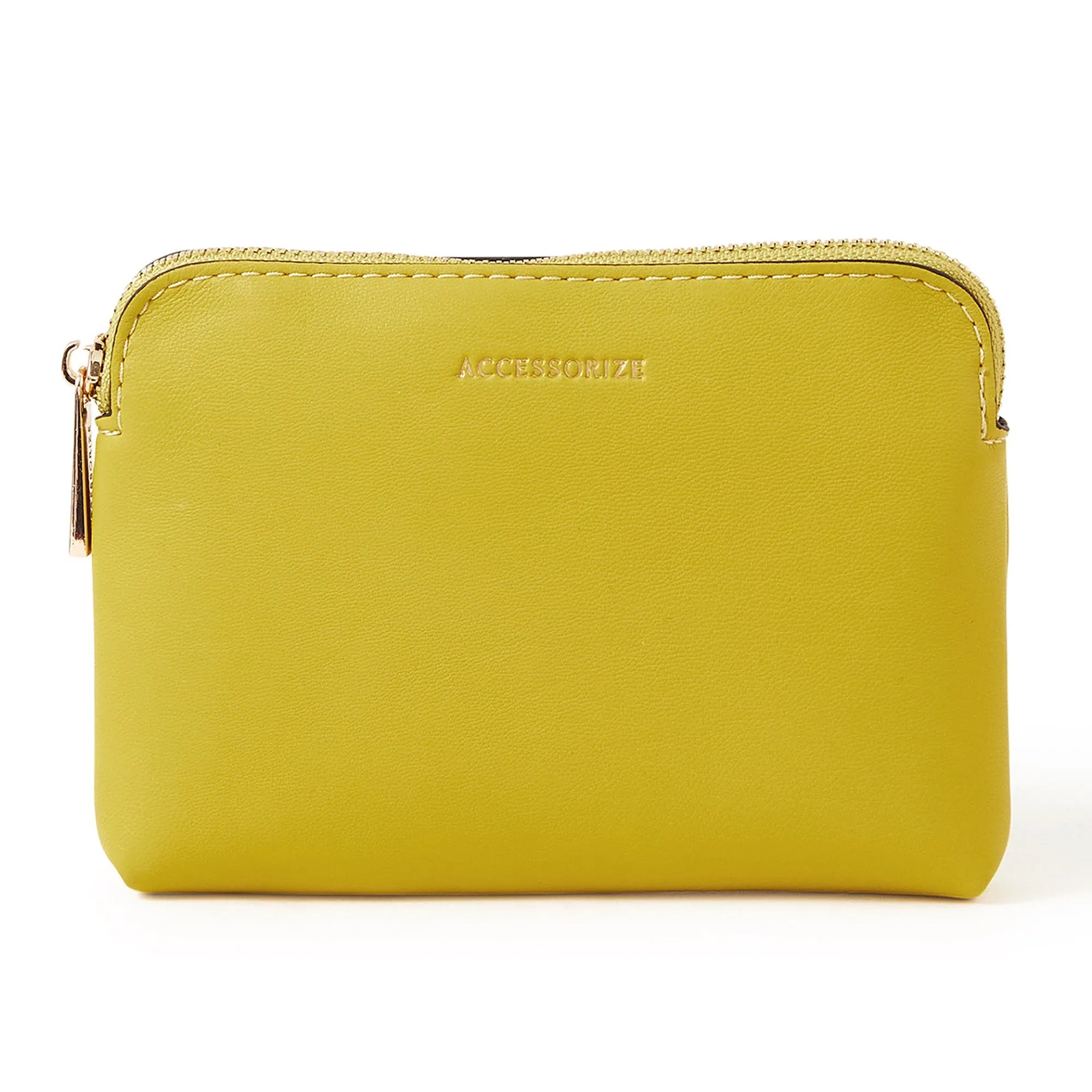 Accessorize London Women's Lime 
Classic Coin Purse