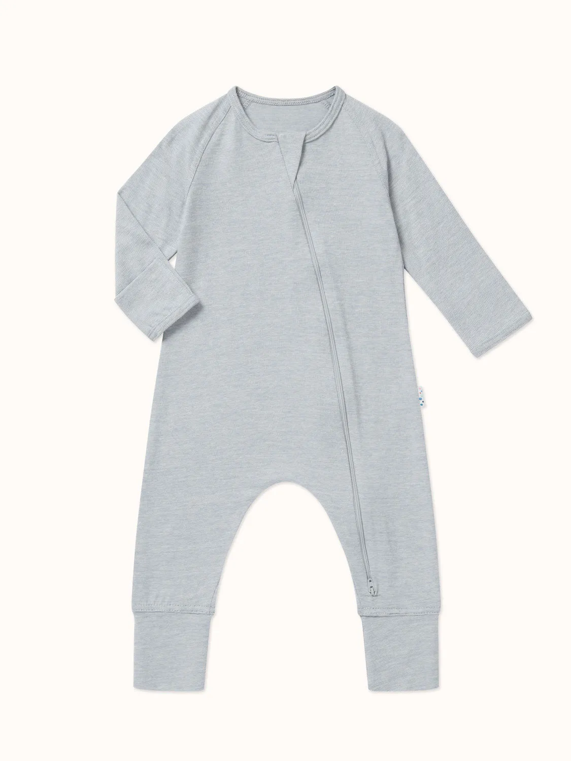 Baby Merino   Organic Cotton Zip Sleepsuit