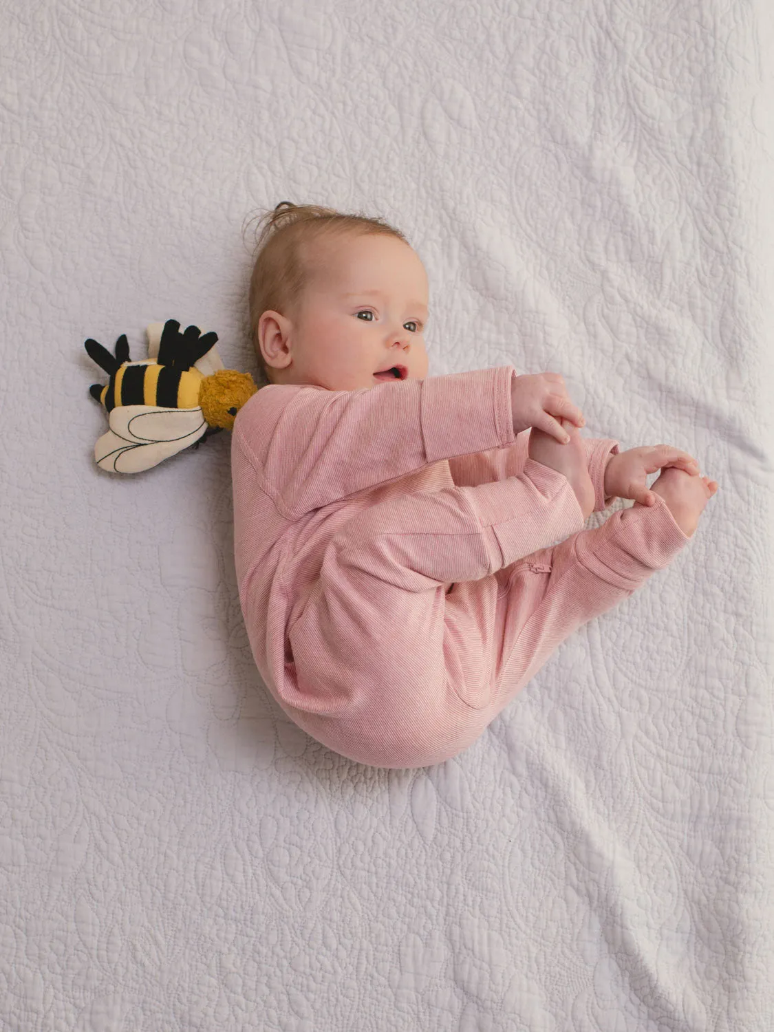 Baby Merino   Organic Cotton Zip Sleepsuit