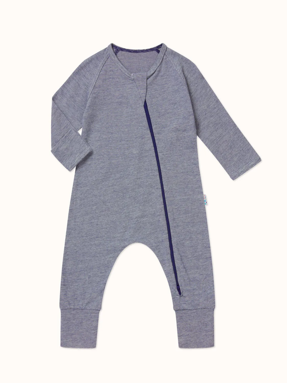 Baby Merino   Organic Cotton Zip Sleepsuit