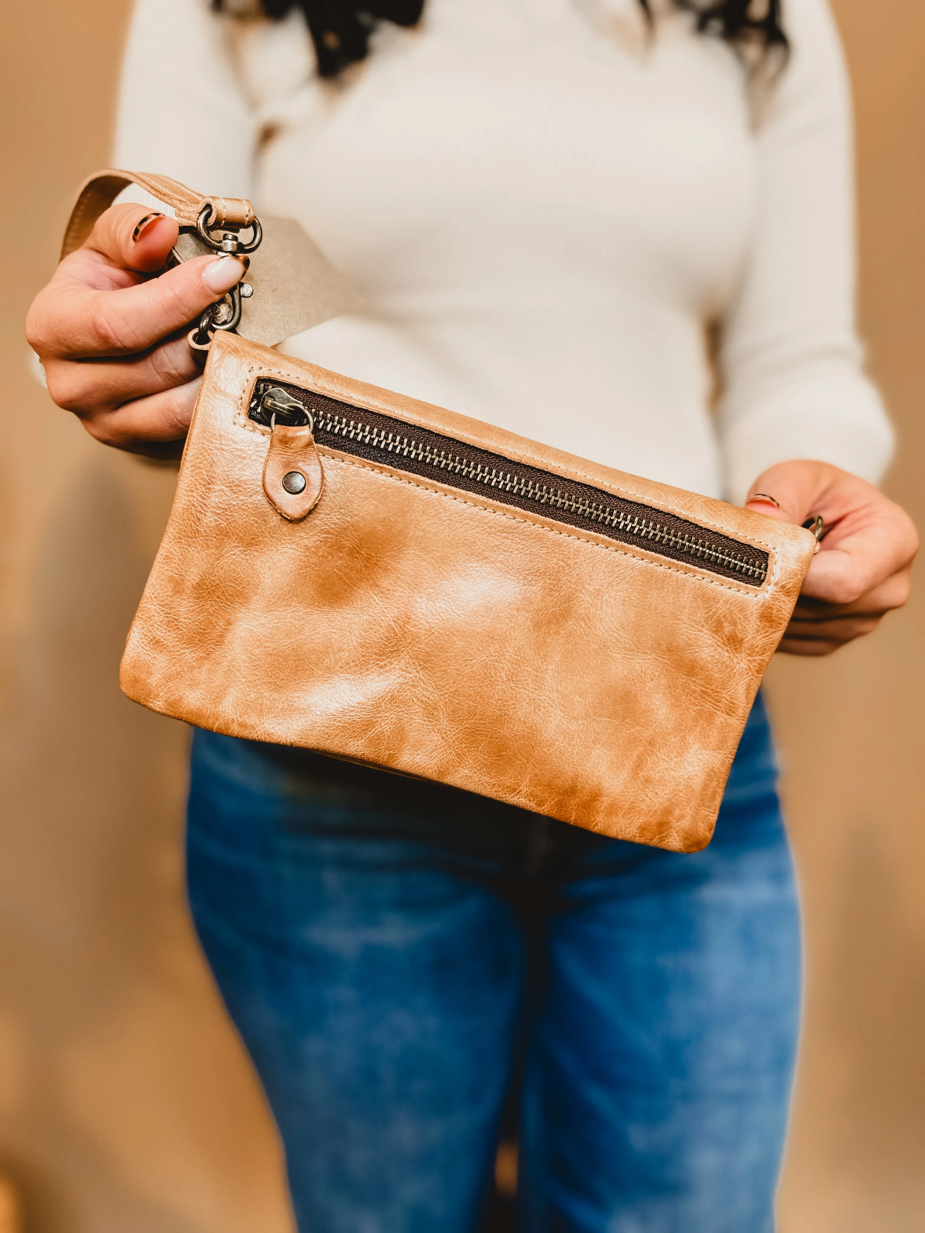 Bedstu Cadence Crossbody - Tan Rustic