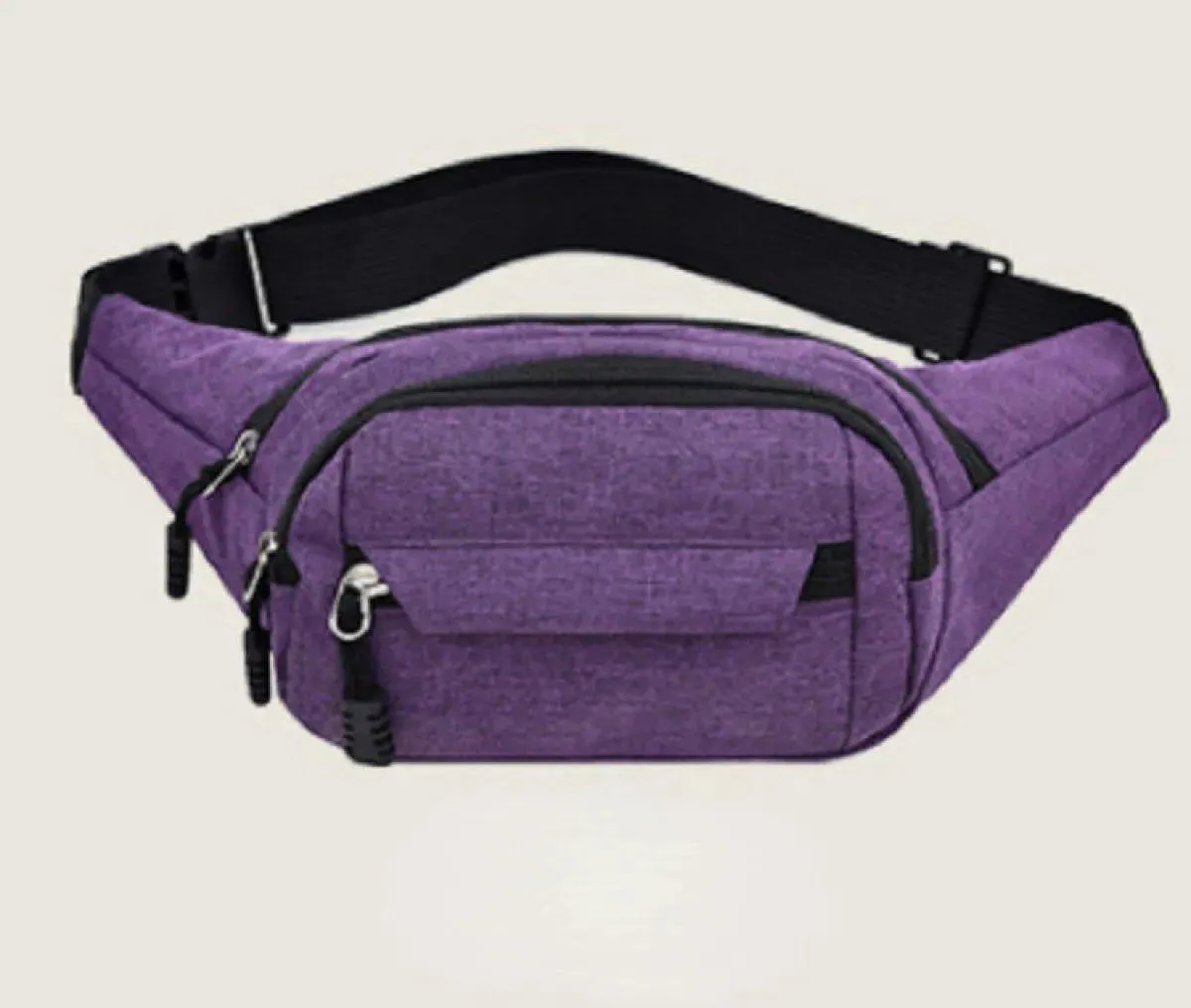 Casual Multifunctional Zipper Belt Bag