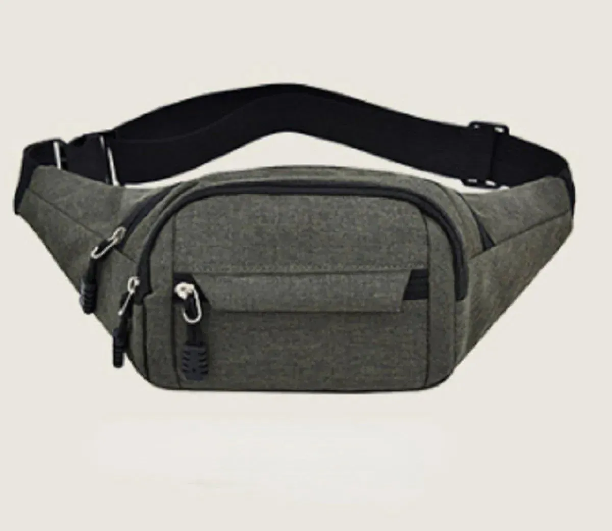 Casual Multifunctional Zipper Belt Bag