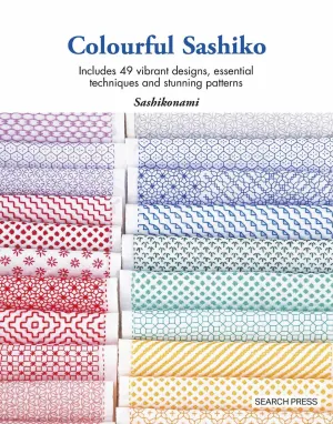 Colourful Sashiko Hitomezashi Book