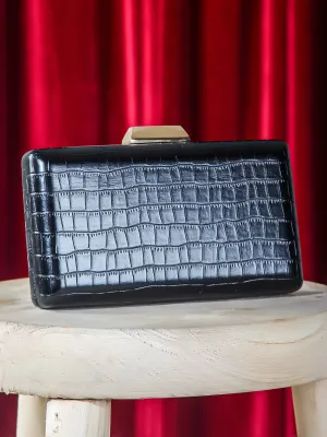 Croco Effect Clutch