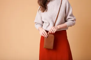 Cross-body Bag in Cognac