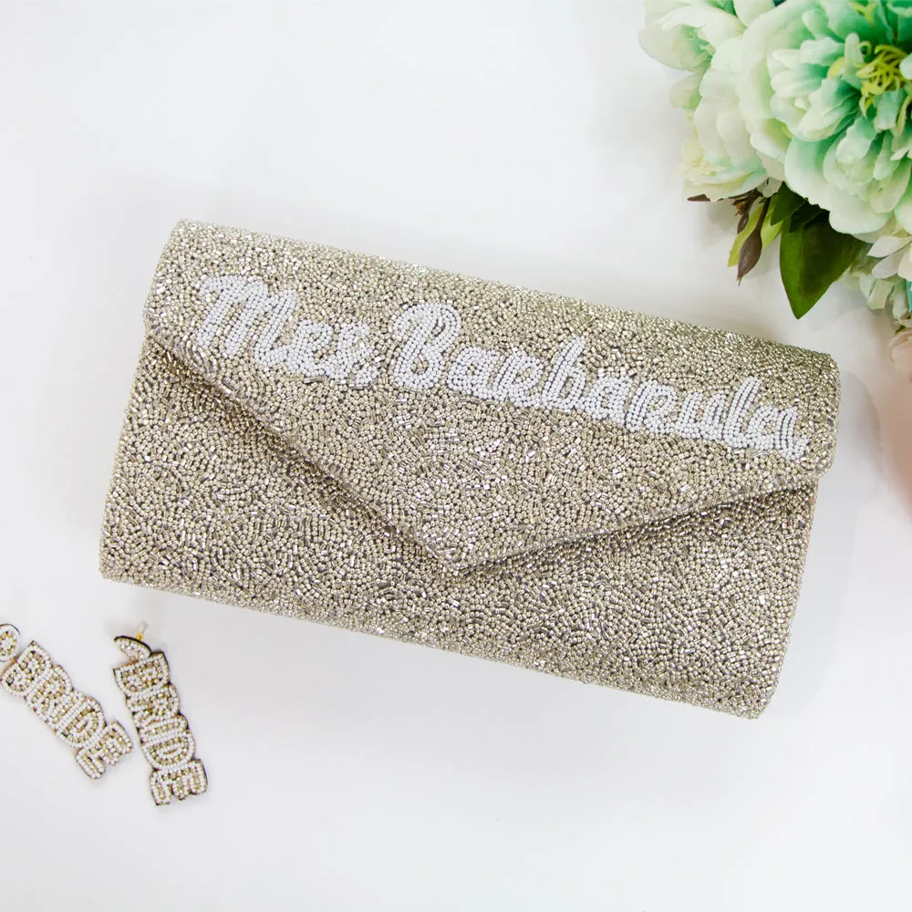 Custom Envelope Wedding Clutch Bag (ENV)