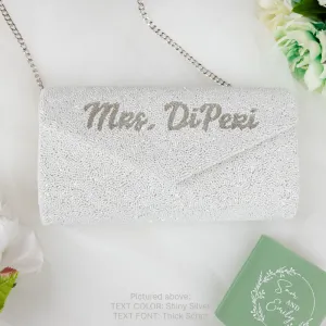 Custom Envelope Wedding Clutch Bag (ENV)