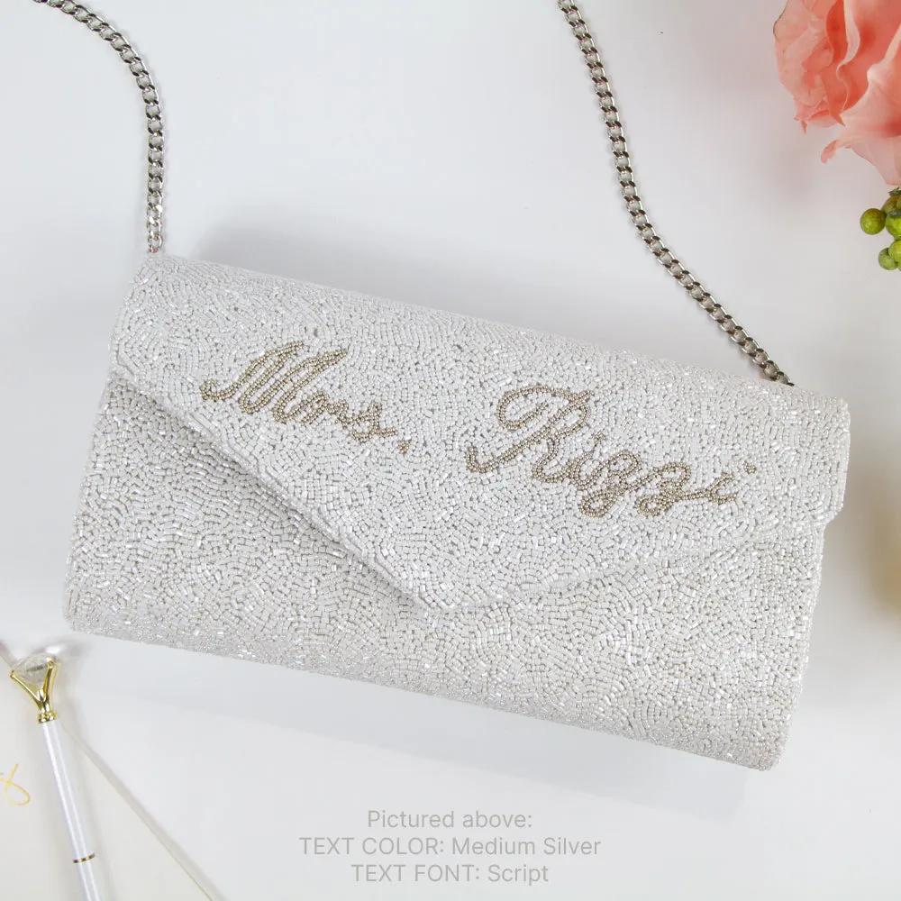 Custom Wedding Envelope Clutch Purse (ENV)