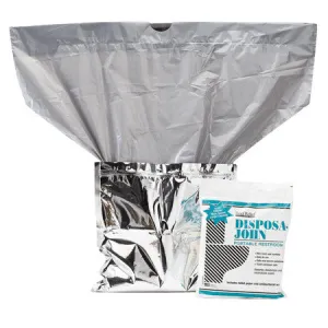 Disposa-John Portable Restroom Kit - Case of 50