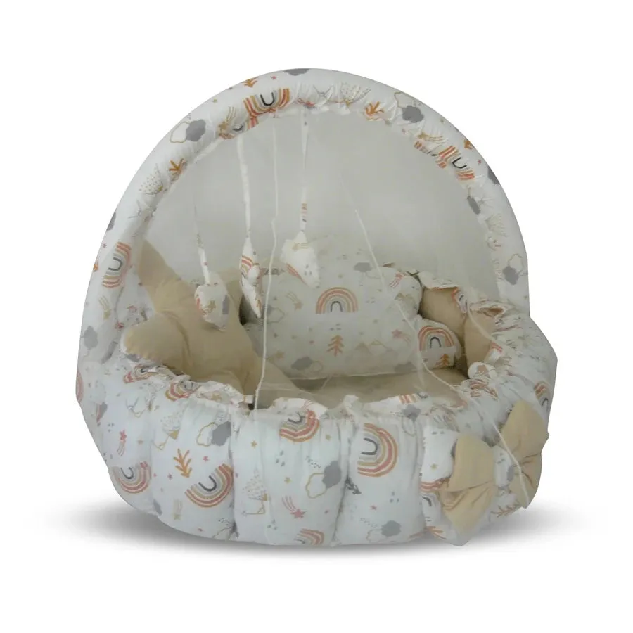 Elmalella Alya Baby Nest Set (Cream)