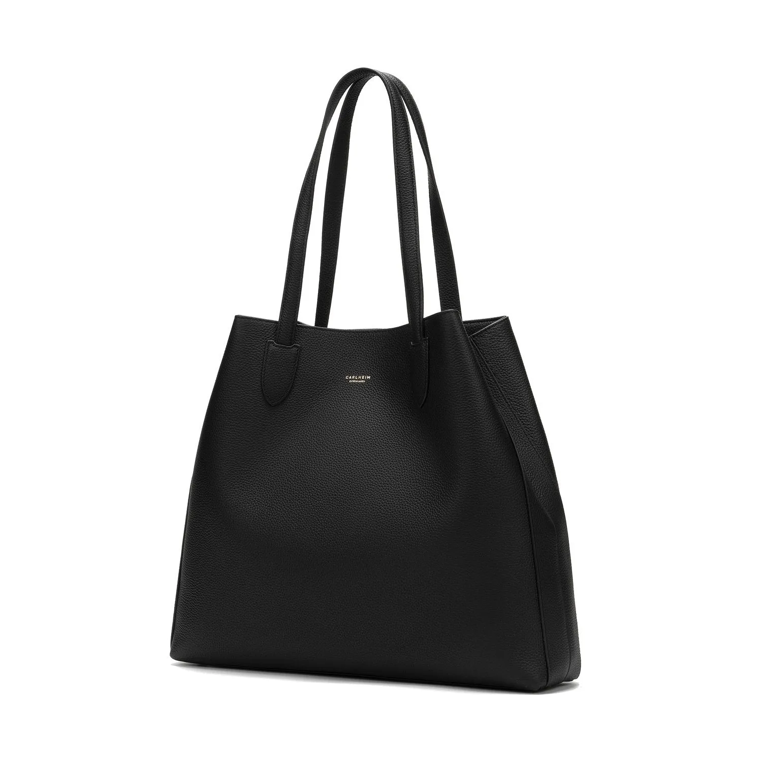 Evelyn Genuine Leather Handbag (Black)