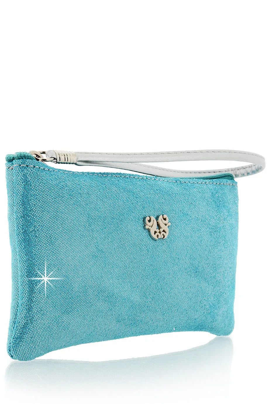 FERCHI BRENDA Sky Blue Wristlet