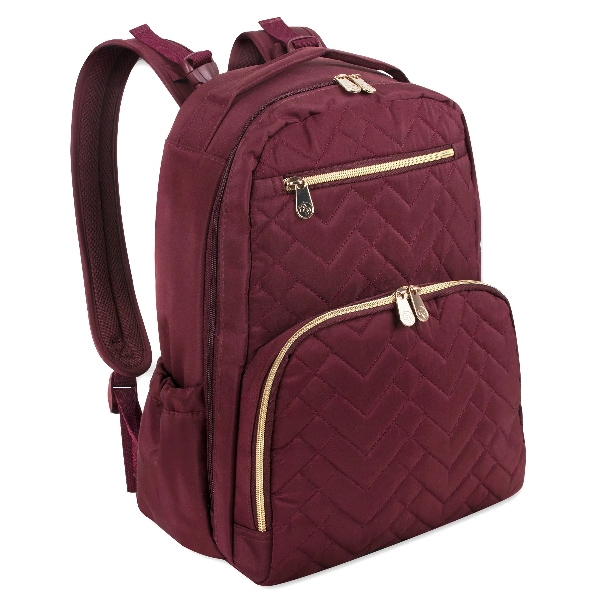 Fisher-Price Signature Morgan Backpack Diaper Bag - Burgundy