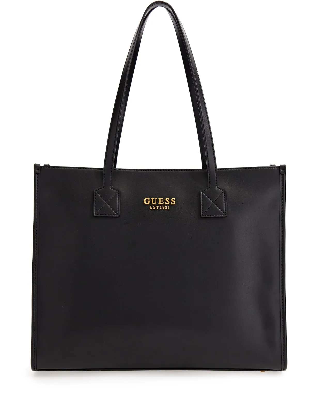 Guess Silvana Tote In Black For Women