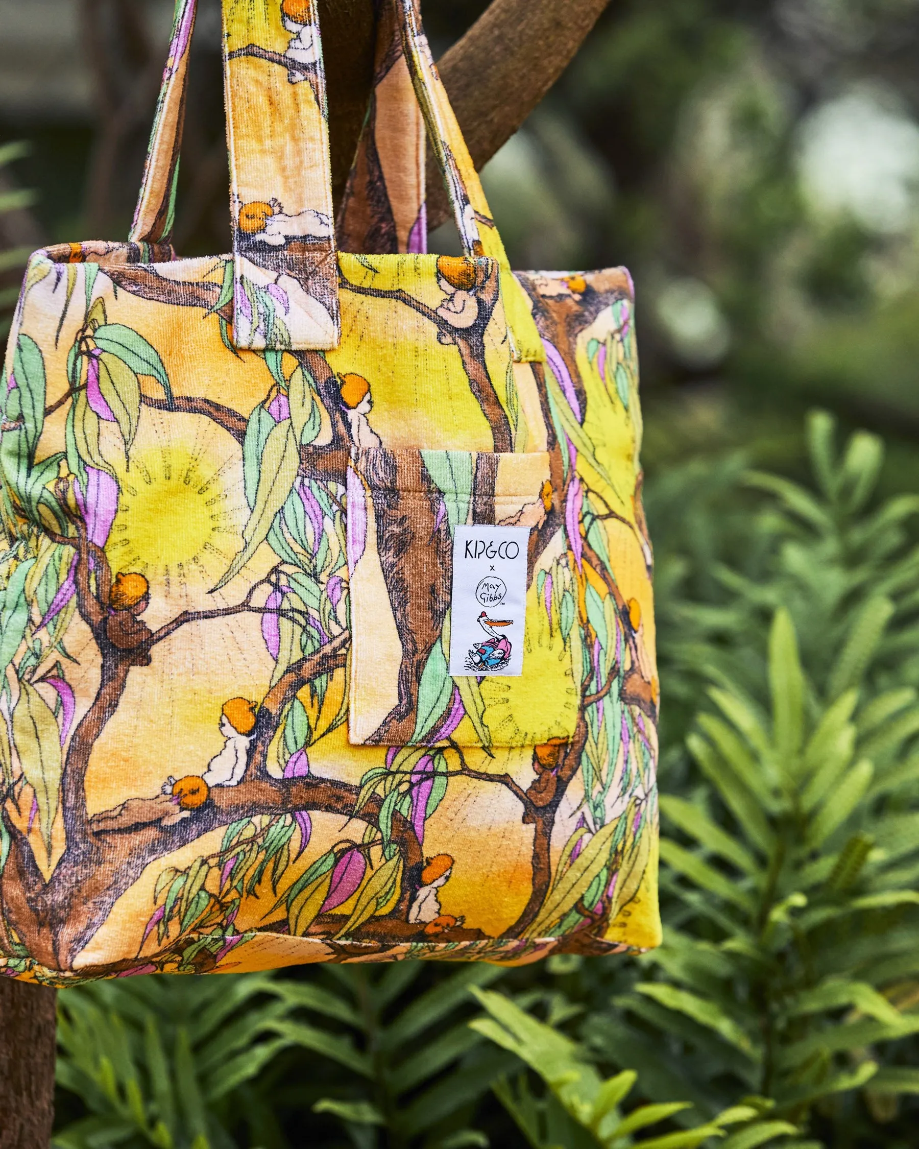 Kip&Co x May Gibbs Sunrise Delight Terry Beach Bag