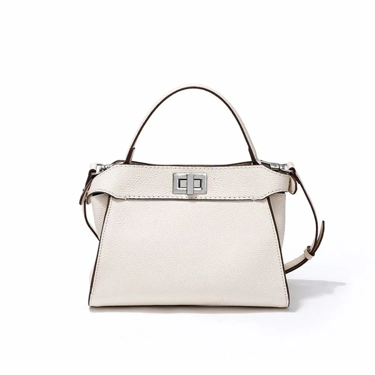 Lychee Grain Handbag Crossbody Bag