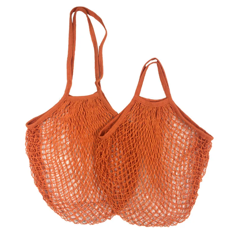 Meshed Convenience Bag - Simple Portable Cotton Mesh Bag