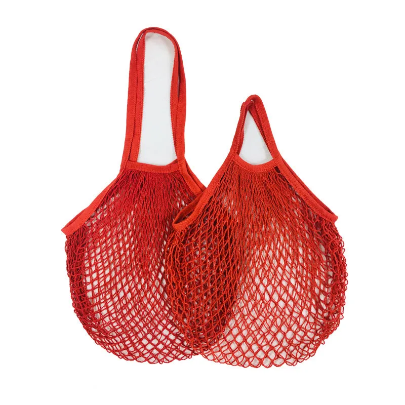 Meshed Convenience Bag - Simple Portable Cotton Mesh Bag