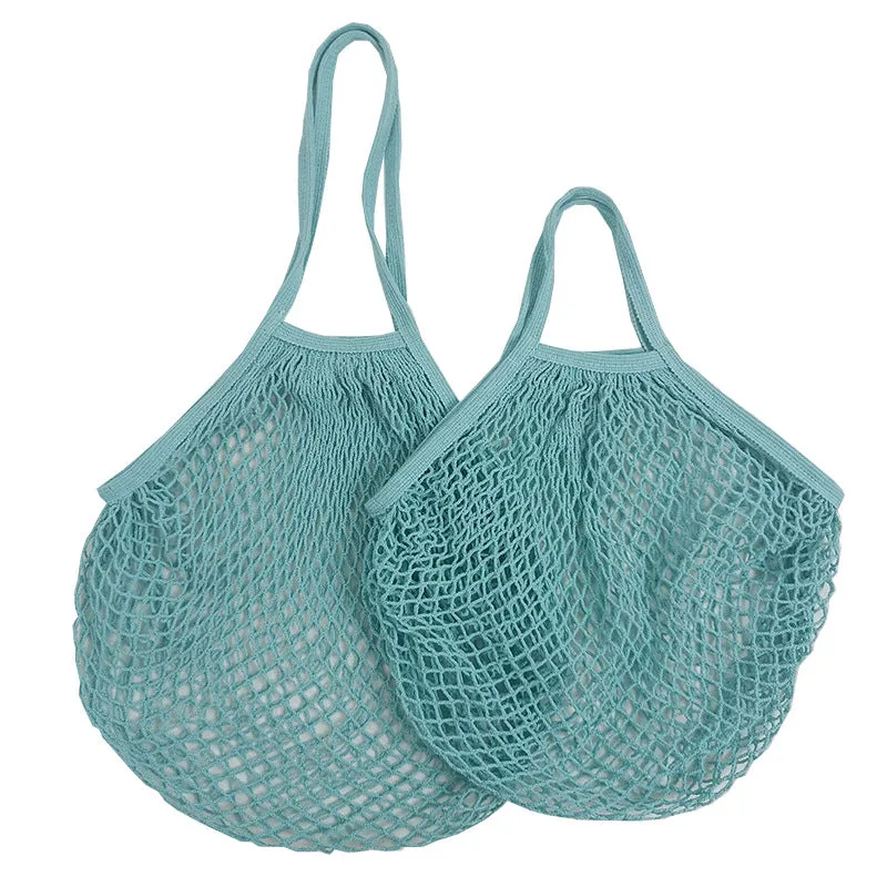 Meshed Convenience Bag - Simple Portable Cotton Mesh Bag