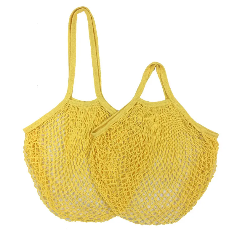 Meshed Convenience Bag - Simple Portable Cotton Mesh Bag