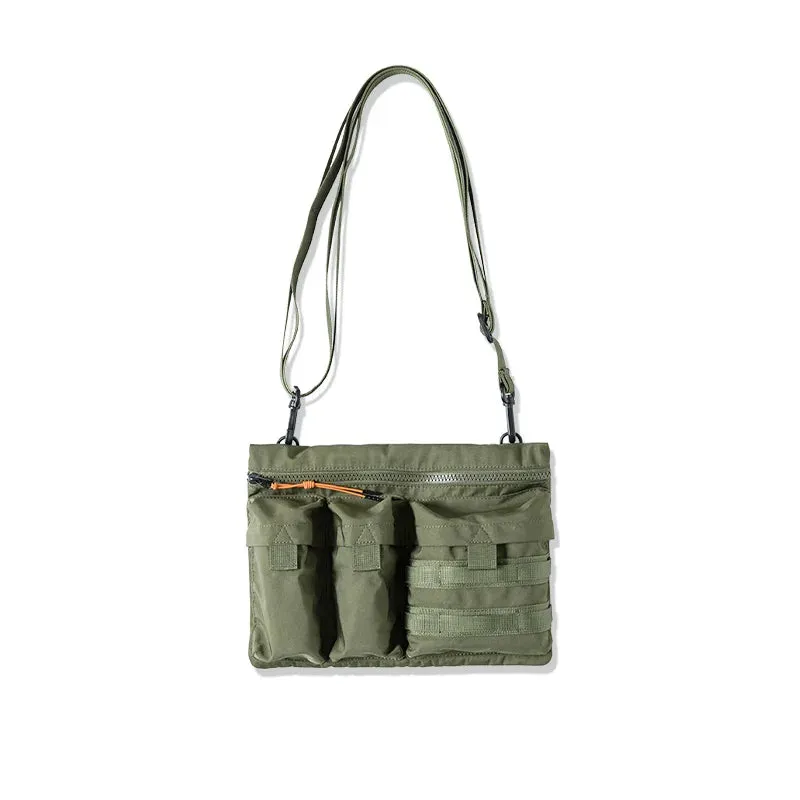 Military Function Bag - Portable Multi-Pocket Crossbody Satchel