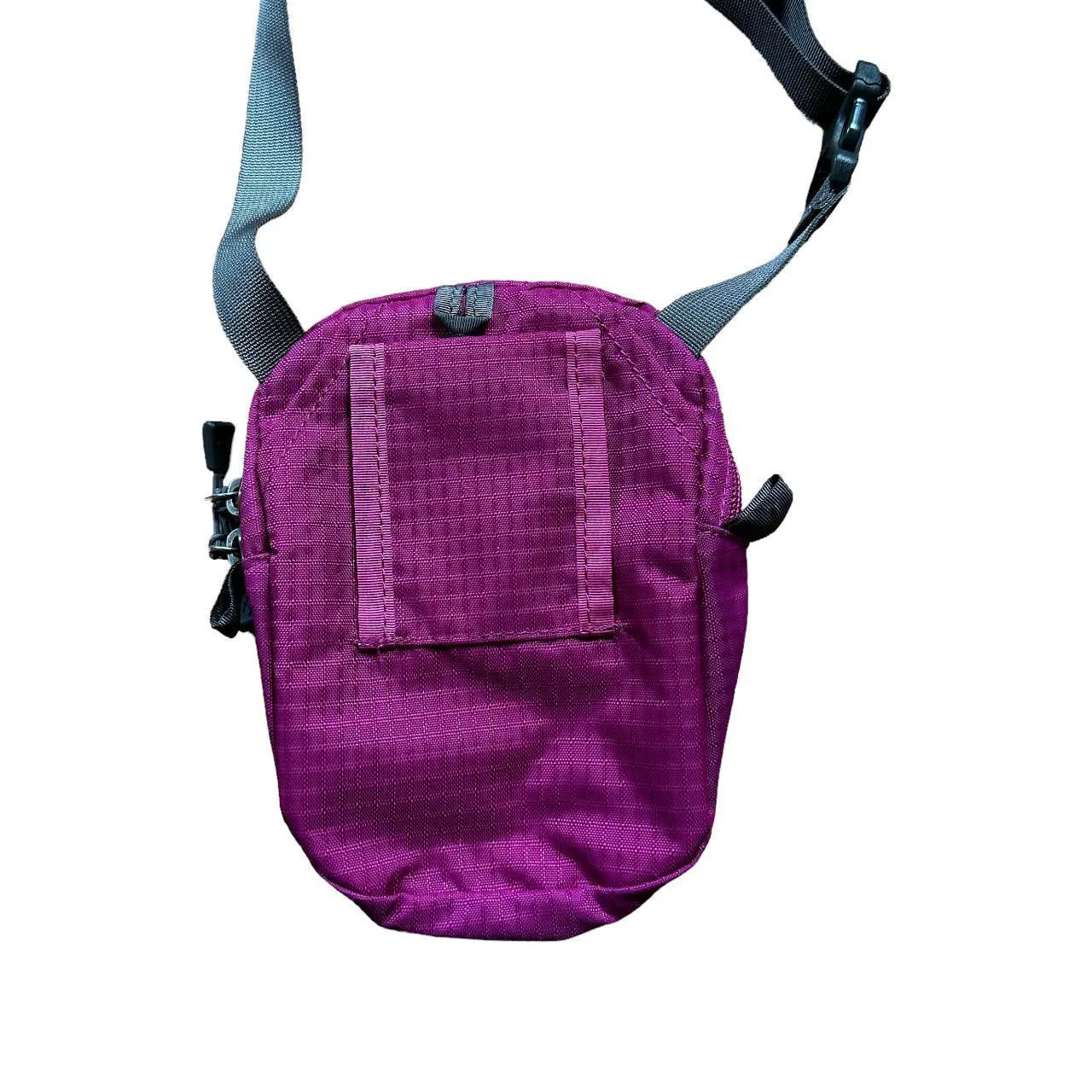 Mont-bell nylon mini shoulder pouch purple