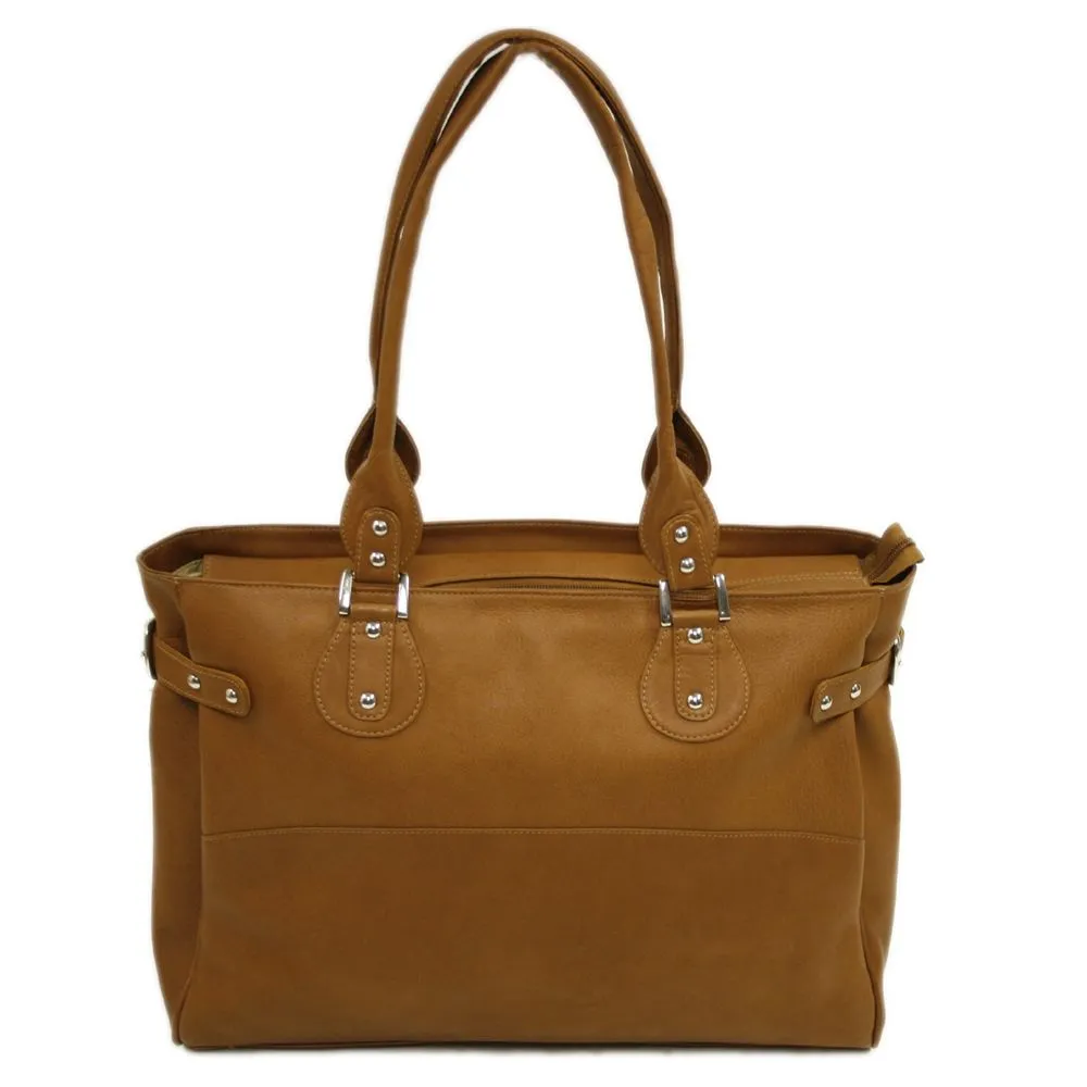 Piel Large Ladies Side Strap Tote