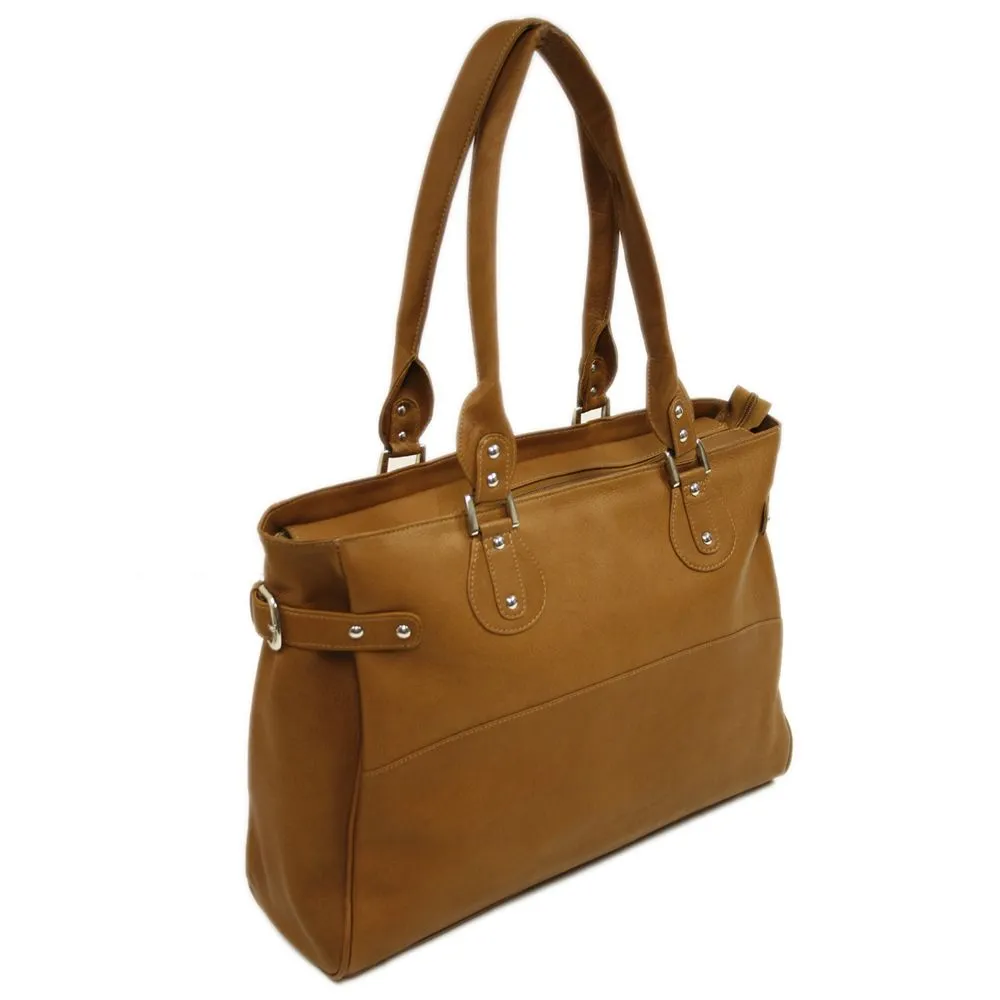 Piel Large Ladies Side Strap Tote