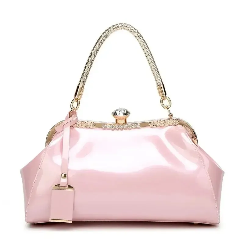 Pink Patent Women's Handbag