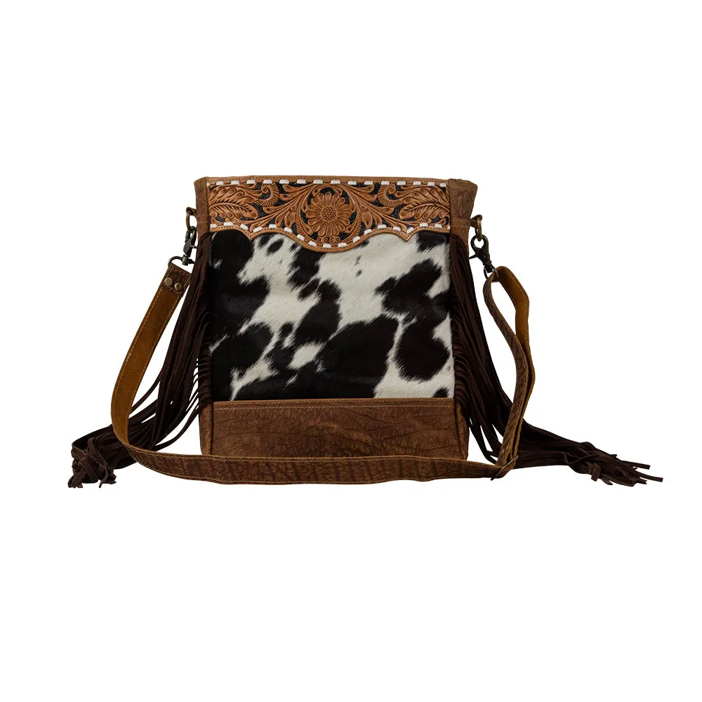 Plains Roundup Leather & Hairon Bag