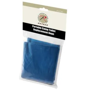 Portable Camp Toilet Replacement Bags