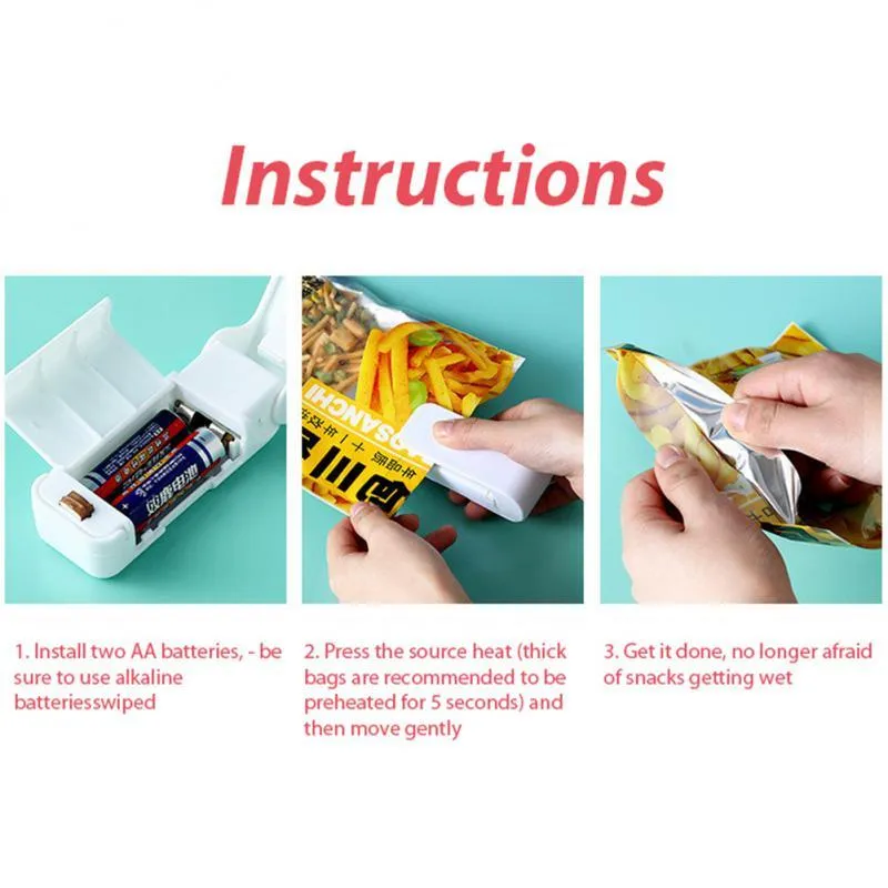 Portable Mini Plastic Package Sealer