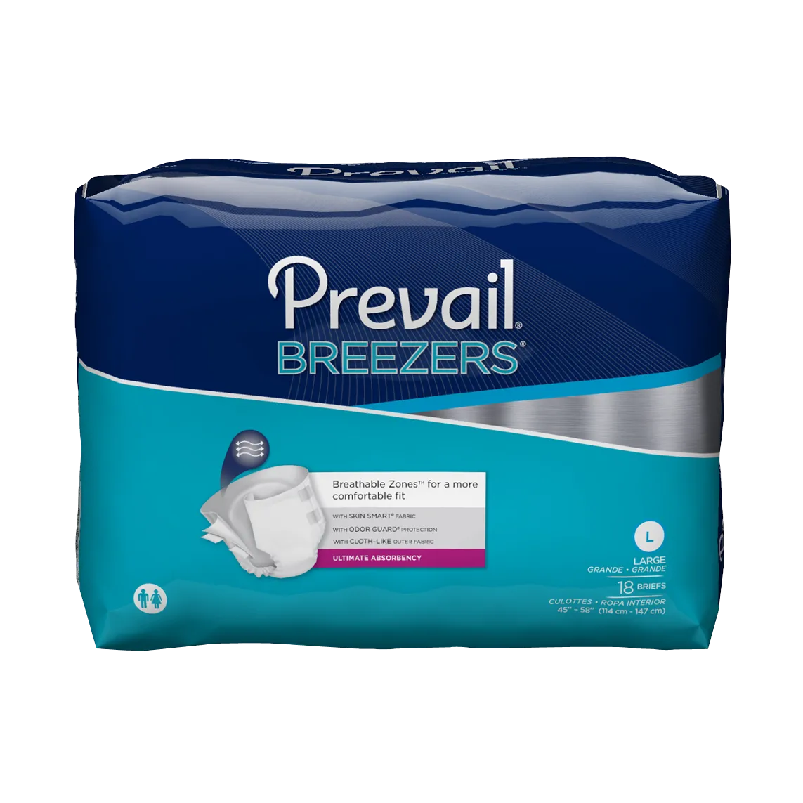 Prevail Breezers Adult Briefs