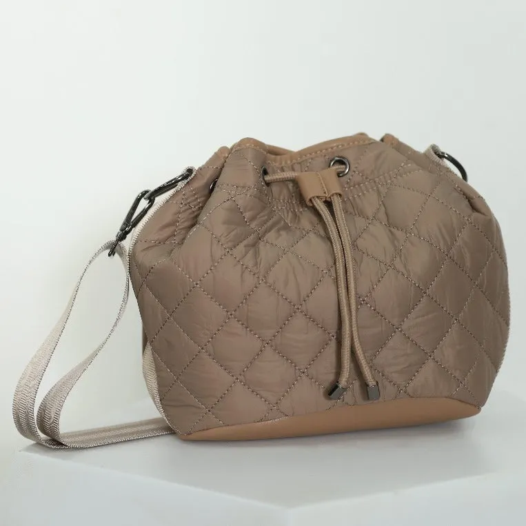 Puffer Quilt Sling Bag