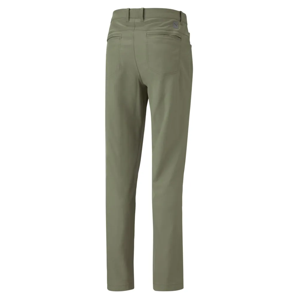 Puma Men's Dealer 5 Pocket Golf Pants - Dark Sage