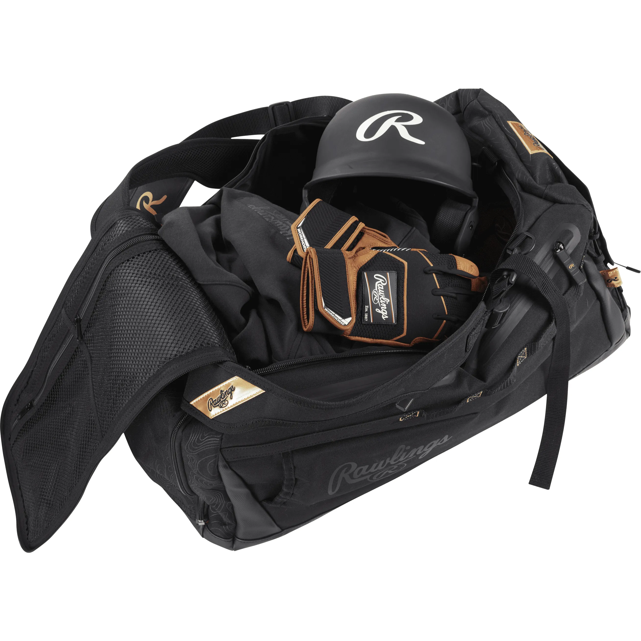 Rawlings Gold Collection Hybrid Backpack-Duffel Bag