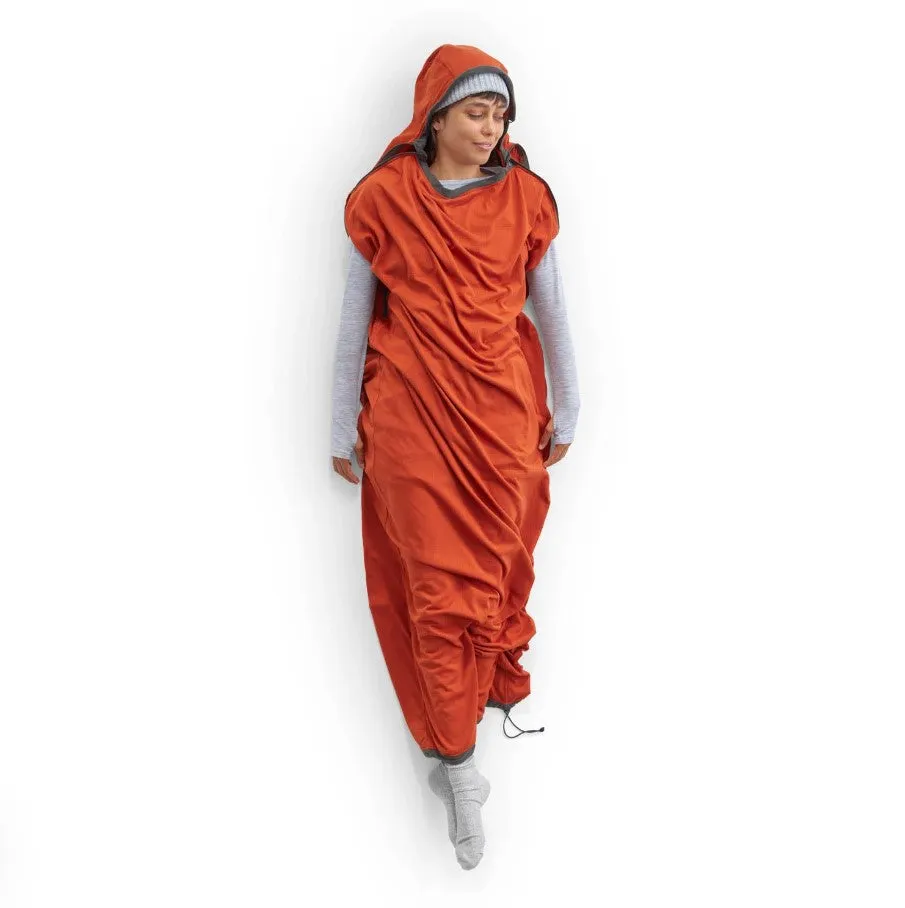 Reactor Fleece Sleeping Bag Liner - Mummy with Drawcord