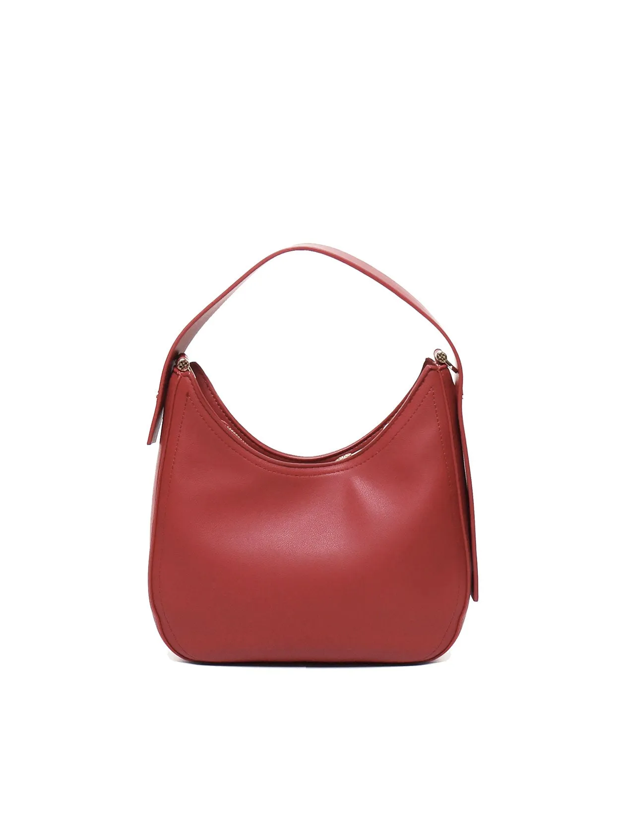 Ruby Micrograin Hobo Bag