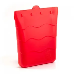 Silicone Sandwich Pouch - Red