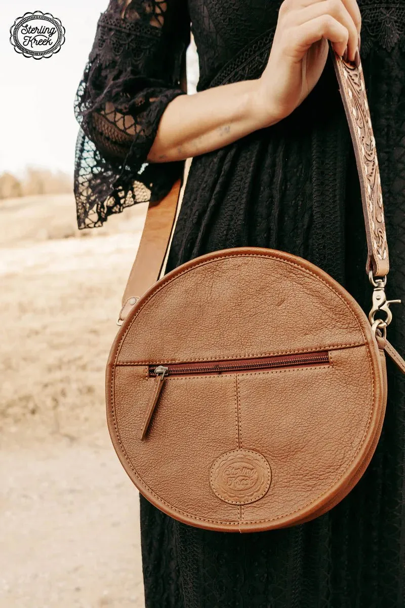 Sterling Kreek Stockyard Tooled Canteen Bag