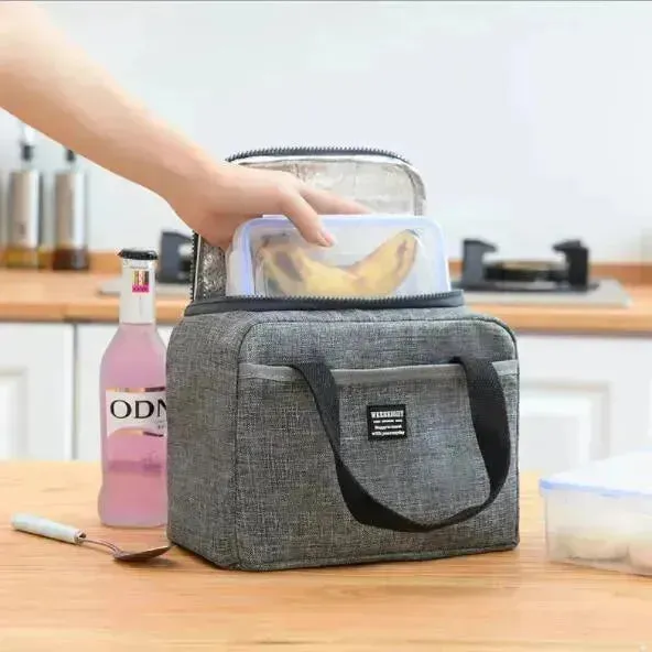 Thick Cation Portable Lunch Bag Insulation Bags