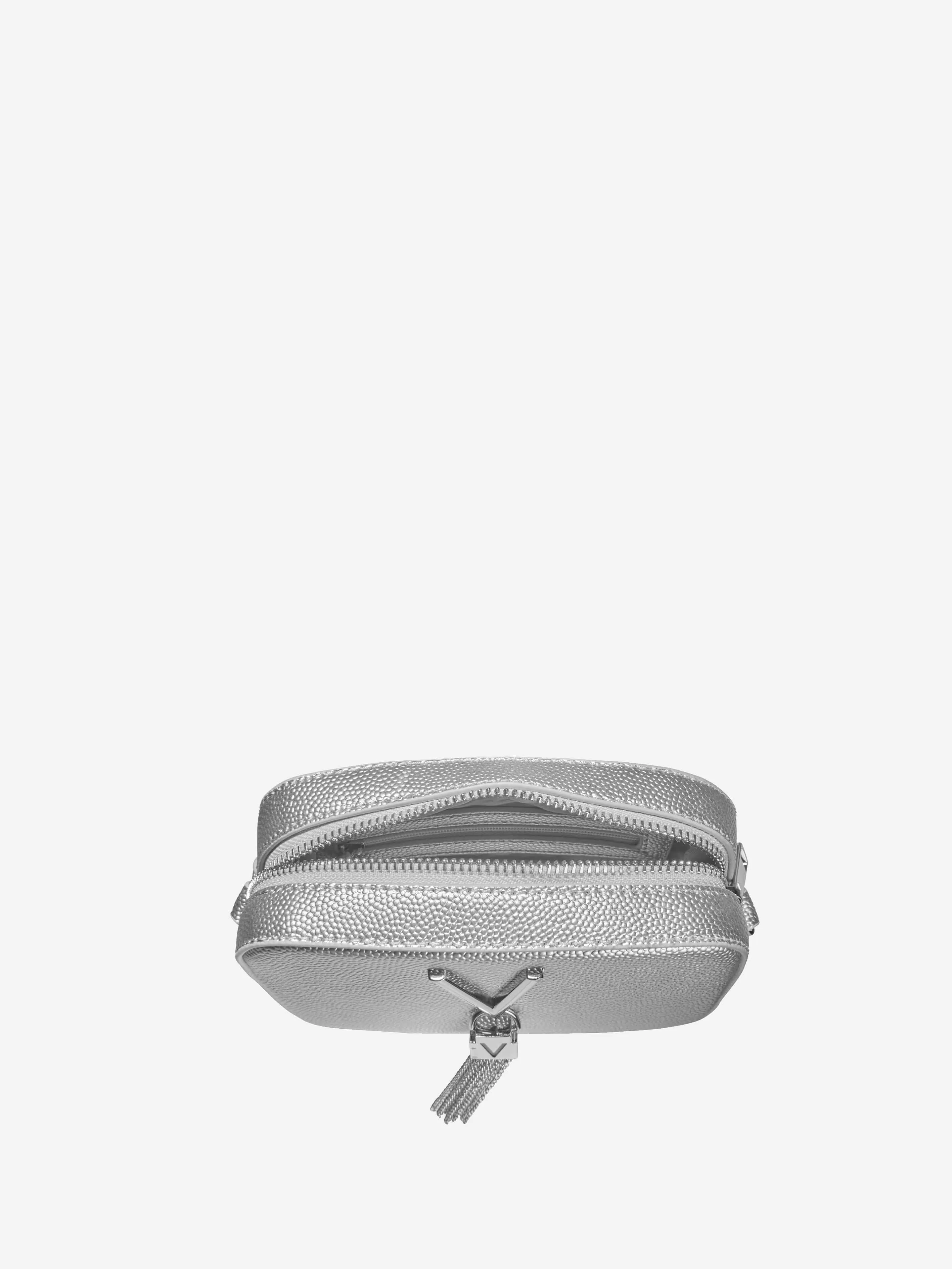 Valentino Girls Divina Crossbody Bag in Silver (17cm)