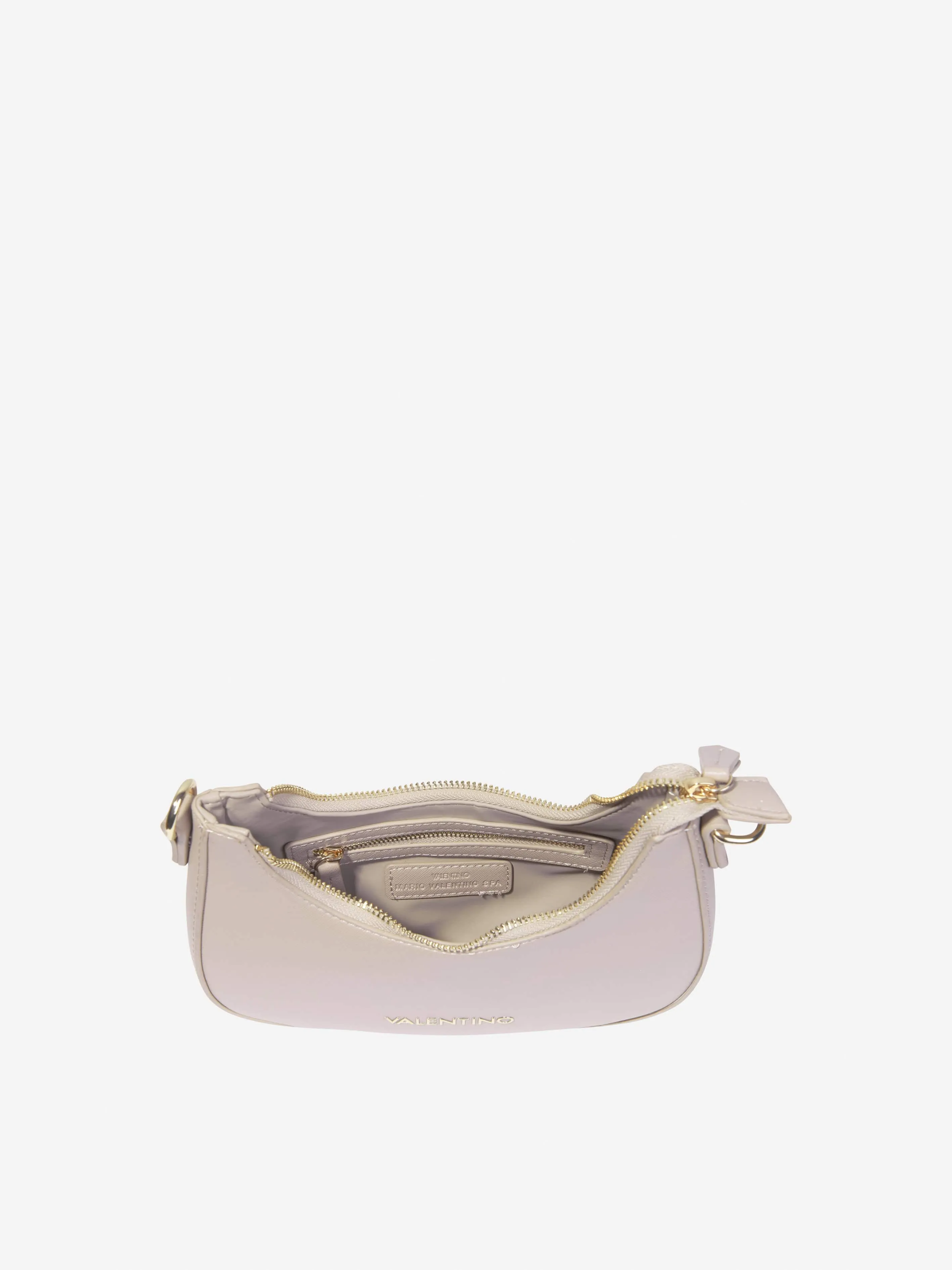 Valentino Girls Zero Hobo Bag in Beige (W: 6cm)