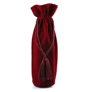 Velvet Wine Bag