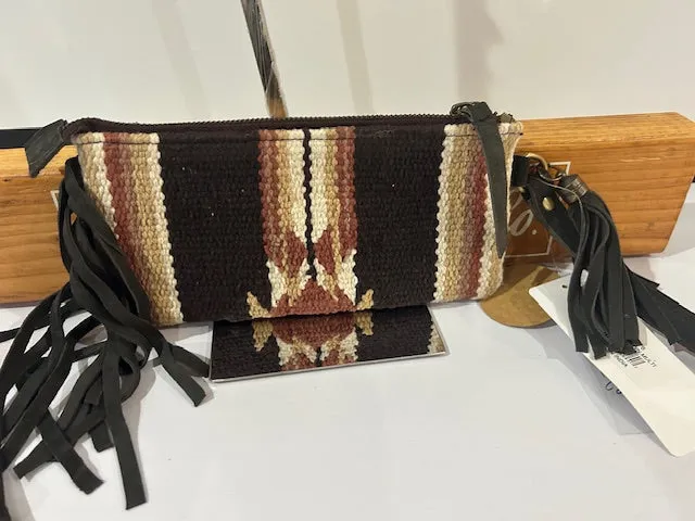 Western Crossbody Bag with fringes -T-1476