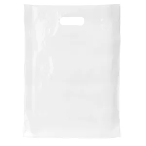 Wholesale 12W x 16 1/2H x 3 Digital Full Color Die Cut Plastic Bag - 9080