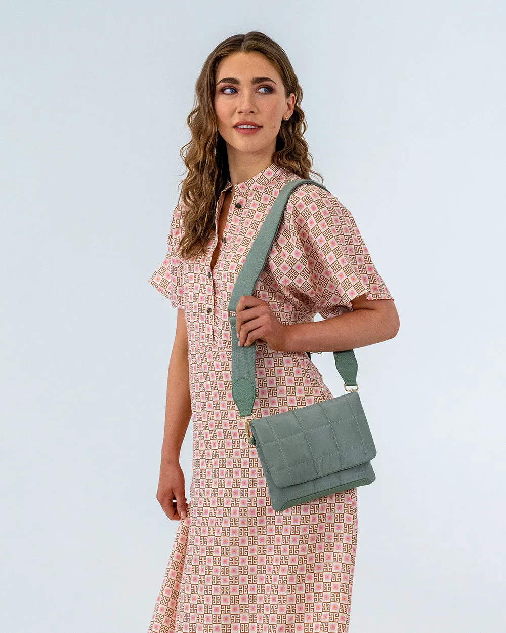 Windsor Crossbody - Sage